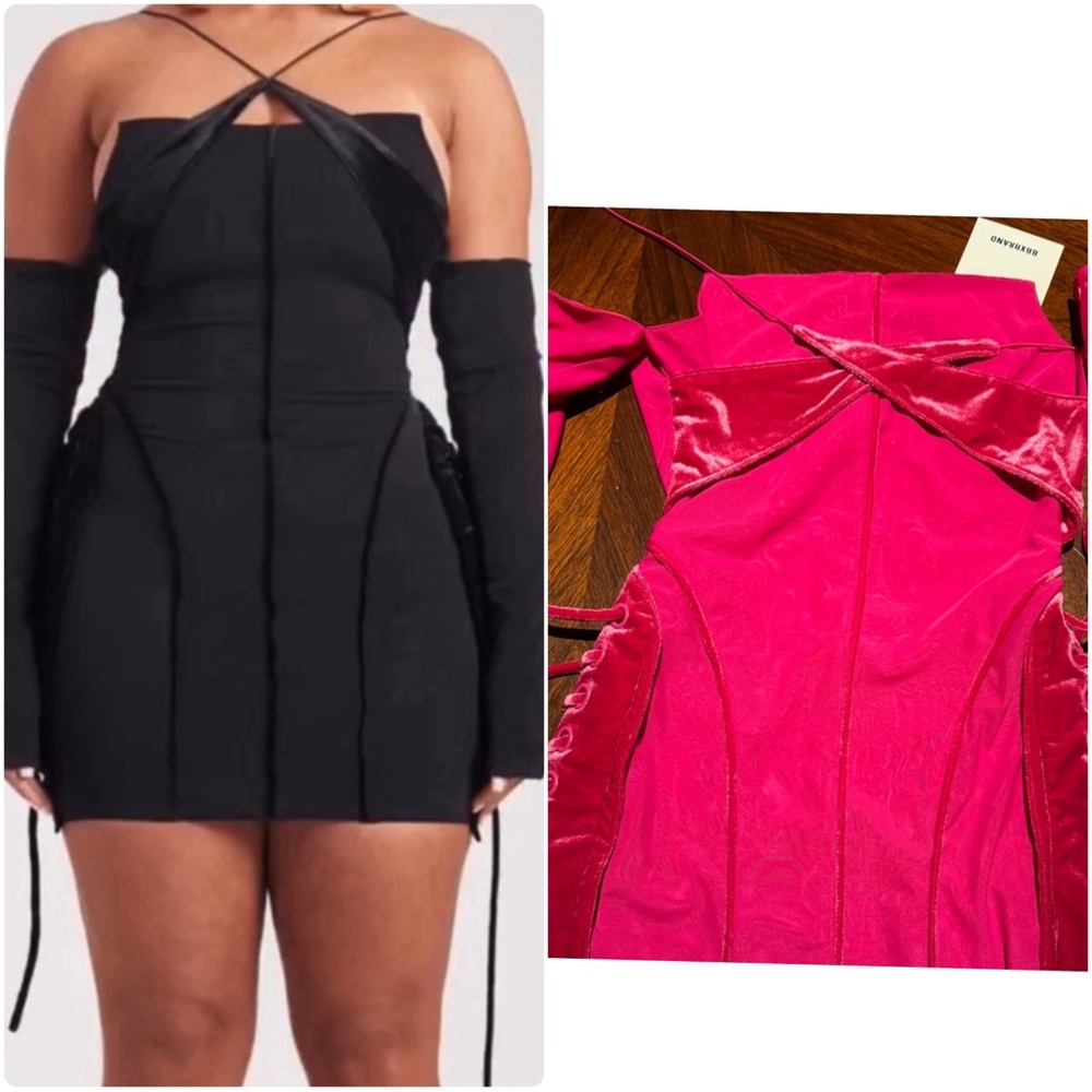 Pink BBX Brand Mini Dress